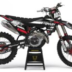 Kit déco motocross GasGas - Split - Noir