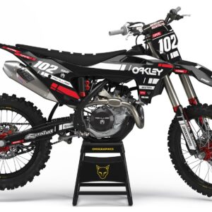 Kit déco motocross GasGas - Split - Noir