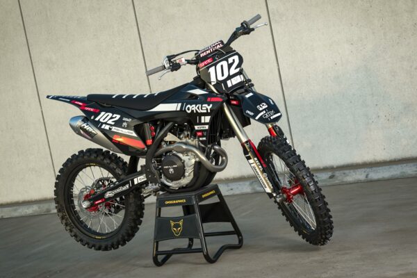 Kit déco motocross GasGas - Split - Noir Promo