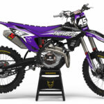 Kit déco motocross GasGas - Stealth - Violet