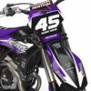 Kit déco motocross GasGas - Stealth - Violet 2