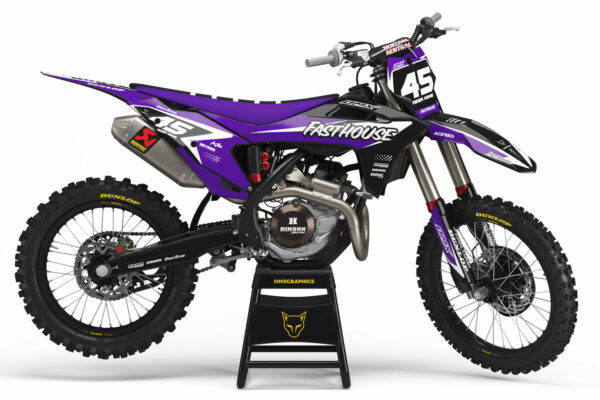 Kit déco motocross GasGas - Stealth - Violet