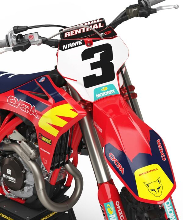 Kit déco motocross GasGas - Stock 2