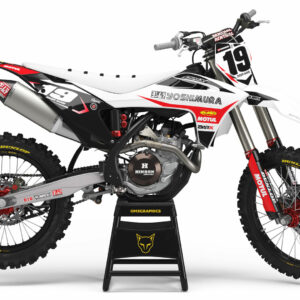 Kit déco motocross GasGas - Supercross - Blanc