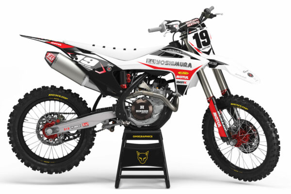 Kit déco motocross GasGas - Supercross - Blanc