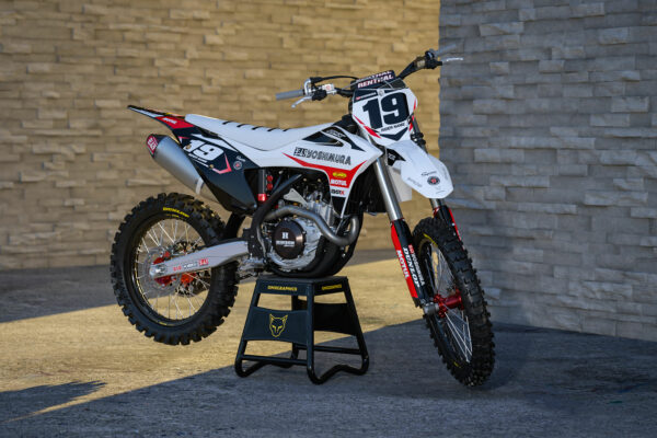 Kit déco motocross GasGas - Supercross - Blanc Promo