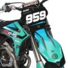 Kit déco motocross GasGas - Syndicate - Bleu 2