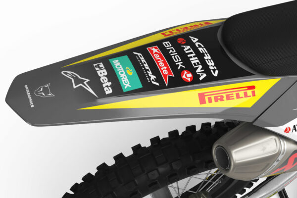 Kit déco motocross GasGas - Team - Gris 3