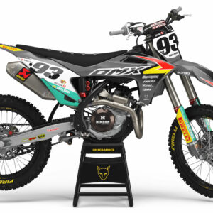 Kit déco motocross GasGas - Team - Gris