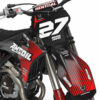 Kit déco motocross GasGas - Throttle - Rouge 2