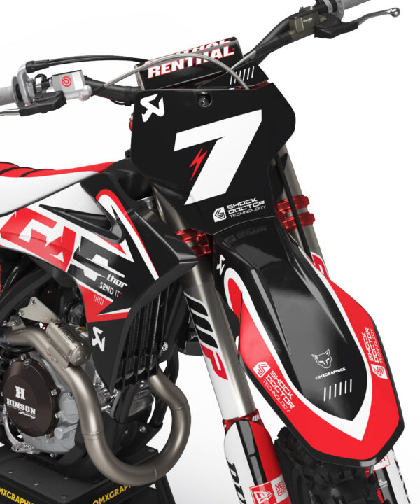 Kit déco motocross GasGas - Thunder 2