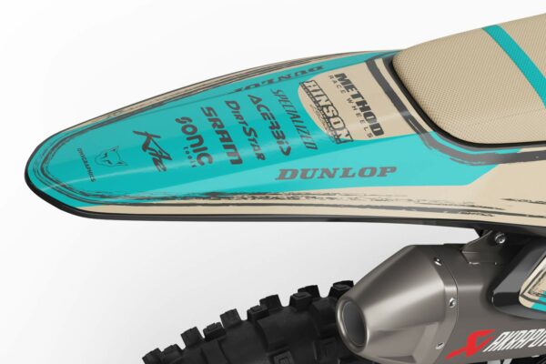 Kit déco motocross GasGas - Toon - Teal 3