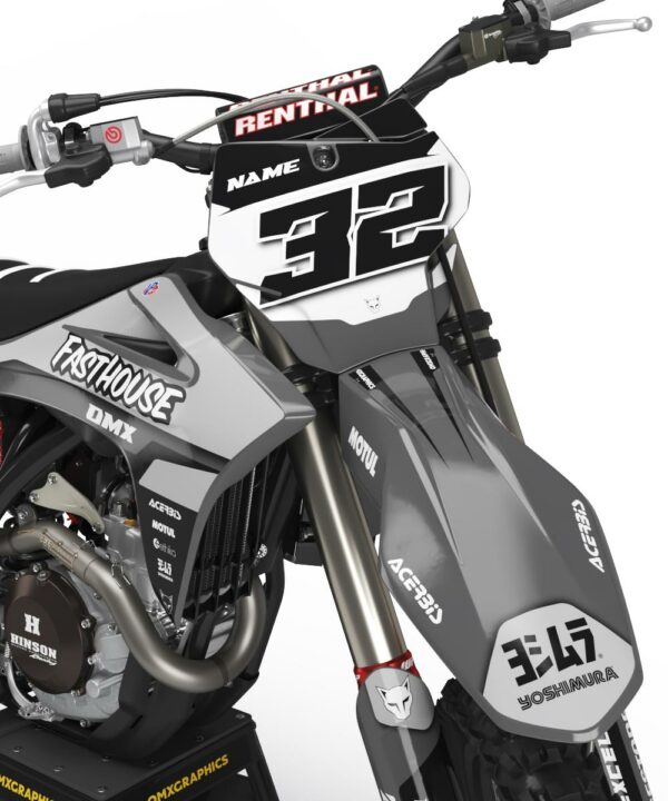 Kit déco motocross GasGas - Trace - Gris 2