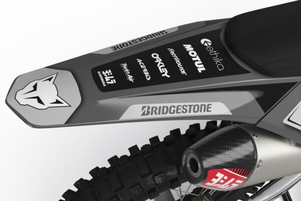 Kit déco motocross GasGas - Trace - Gris 3
