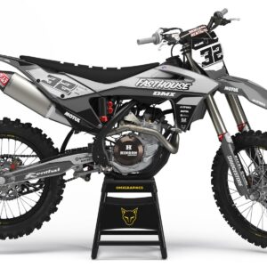 Kit déco motocross GasGas - Trace - Gris