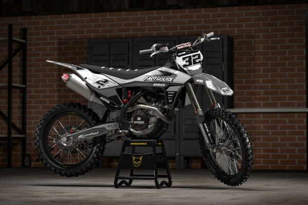 Kit déco motocross GasGas - Trace - Gris Promo