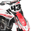 Kit déco motocross GasGas - Tronic - Blanc 2