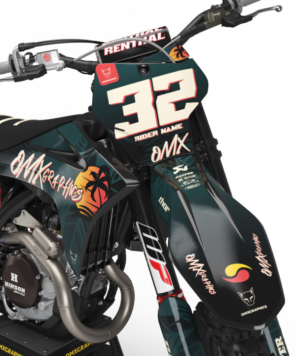 Kit déco motocross GasGas - Tropical 2