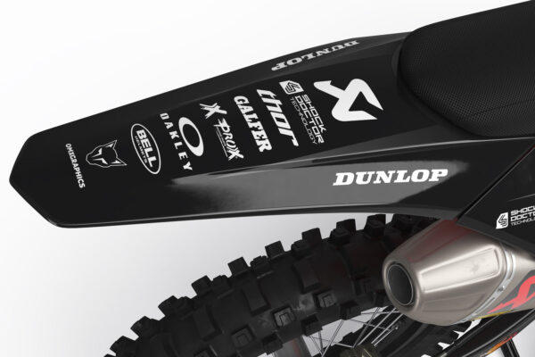 Kit déco motocross GasGas - Tropical - Gris 3