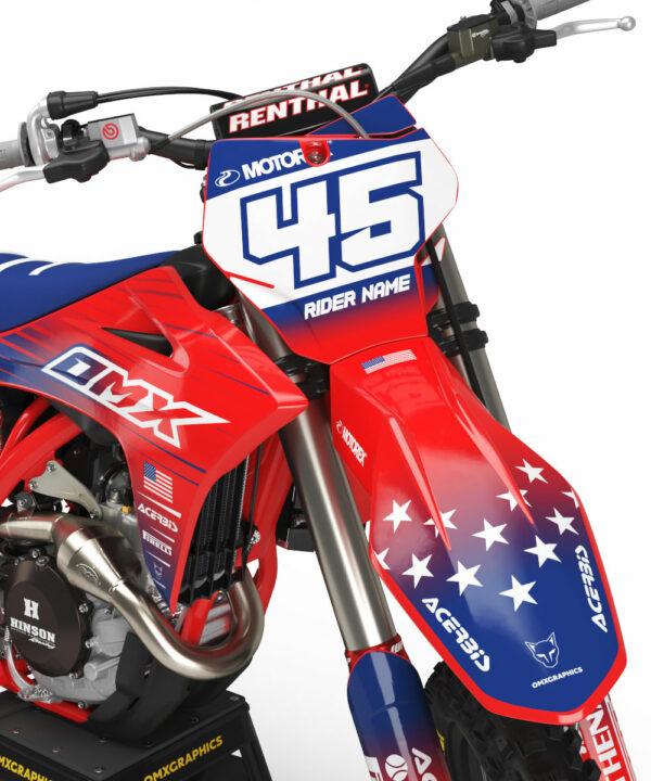 Kit déco motocross GasGas - USA 2