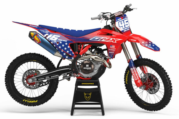 Kit déco motocross GasGas - USA