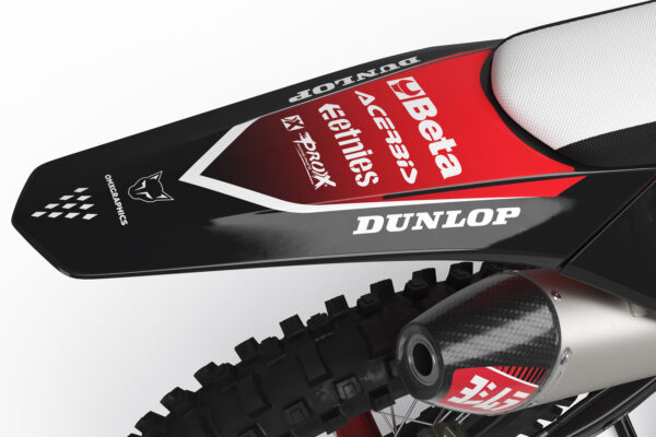 Kit déco motocross GasGas - Vendetta - Rouge 3