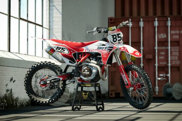 Kit déco motocross GasGas - Voltage - Rouge Promo