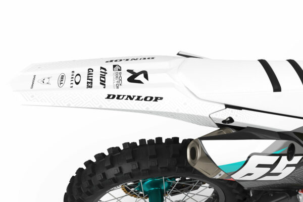 Kit déco motocross Honda - Amaze - Gris Bleu 3