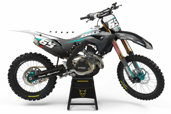 Kit déco motocross Honda - Amaze - Gris Bleu