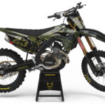 Kit déco motocross Honda - Army - Camo