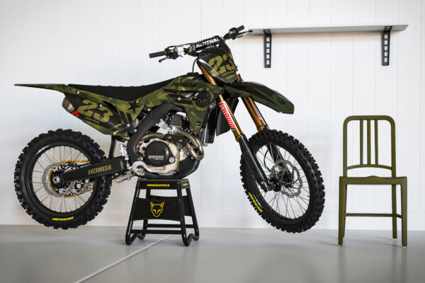 Kit déco motocross Honda - Army - Camo Promo