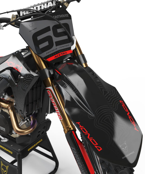 Kit déco motocross Honda - Avenger 2