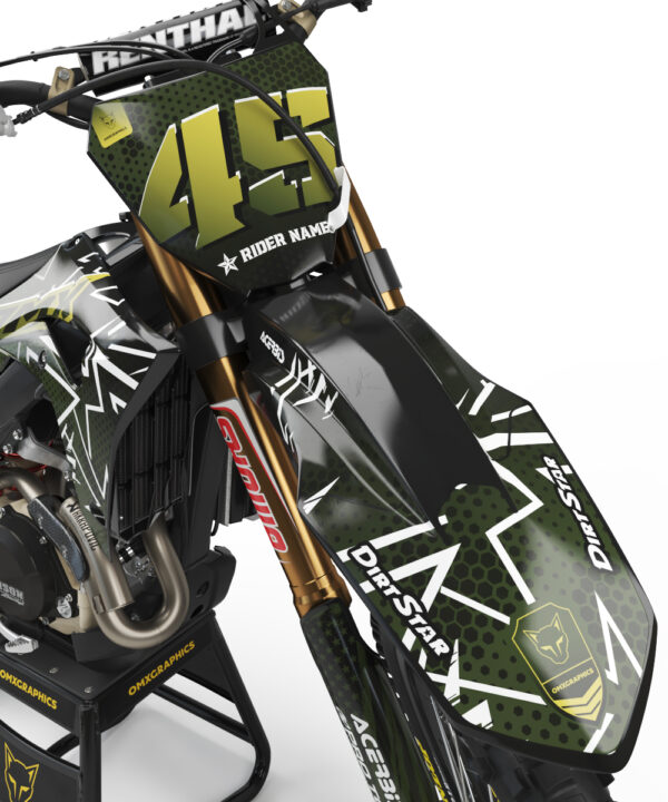 Kit déco motocross Honda - BATTALION 2