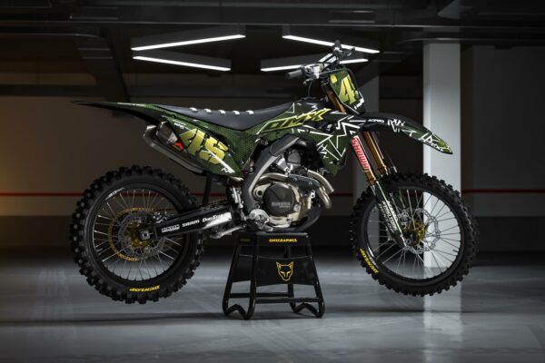 Kit déco motocross Honda - BATTALION Promo