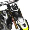 Kit déco motocross Honda - BLAST - Blanc 2