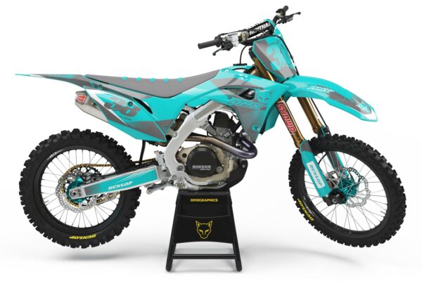Kit déco motocross Honda - BLAST T- Teal