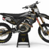Kit déco motocross Honda - Carbon