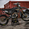 Kit déco motocross Honda - Carbon Promo