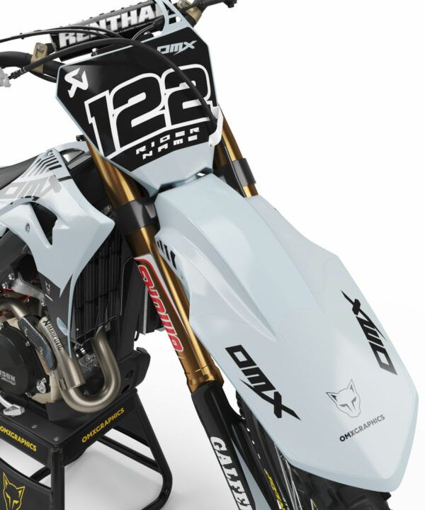 Kit déco motocross Honda - Chimera - Gris 2