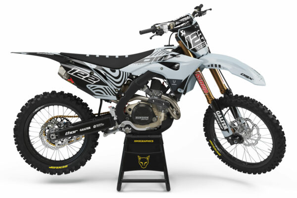 Kit déco motocross Honda - Chimera - Gris