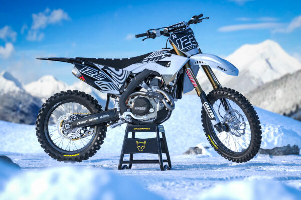 Kit déco motocross Honda - Chimera - Gris Promo