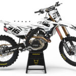 Kit déco motocross Honda - Creed - Blanc