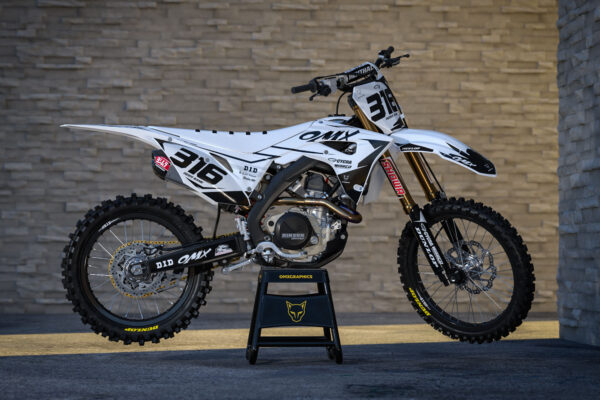 Kit déco motocross Honda - Creed - Blanc Promo