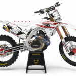 Kit déco motocross Honda - Dagger - Blanc