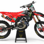 Kit déco motocross Honda - ENERGY - Noir