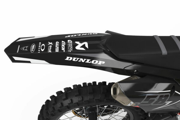 Kit déco motocross Honda - Enigma - Gris 3