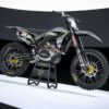 Kit déco motocross Honda - FURY - Noir Gris Promo