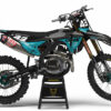 Kit déco motocross Honda - Frost - Bleu