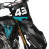 Kit déco motocross Honda - Frost - Bleu 2
