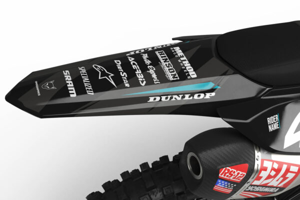 Kit déco motocross Honda - Frost - Bleu 3